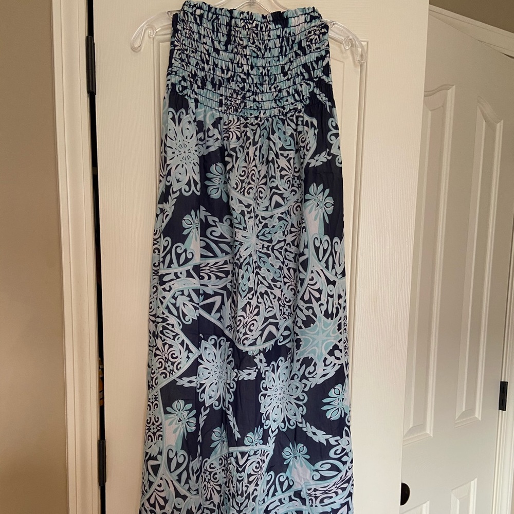 Miuse strapless dress